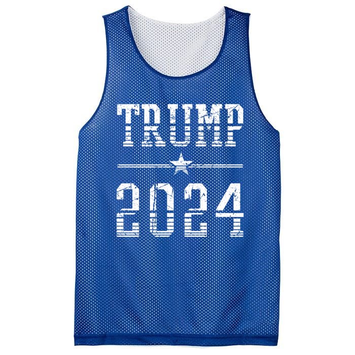 2024 Trump For President Gift Mesh Reversible Basketball Jersey Tank