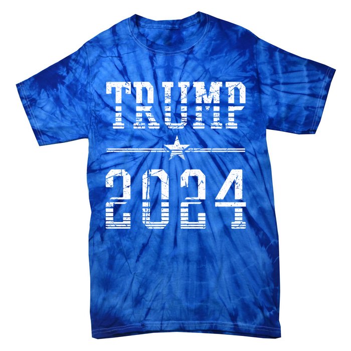 2024 Trump For President Gift Tie-Dye T-Shirt