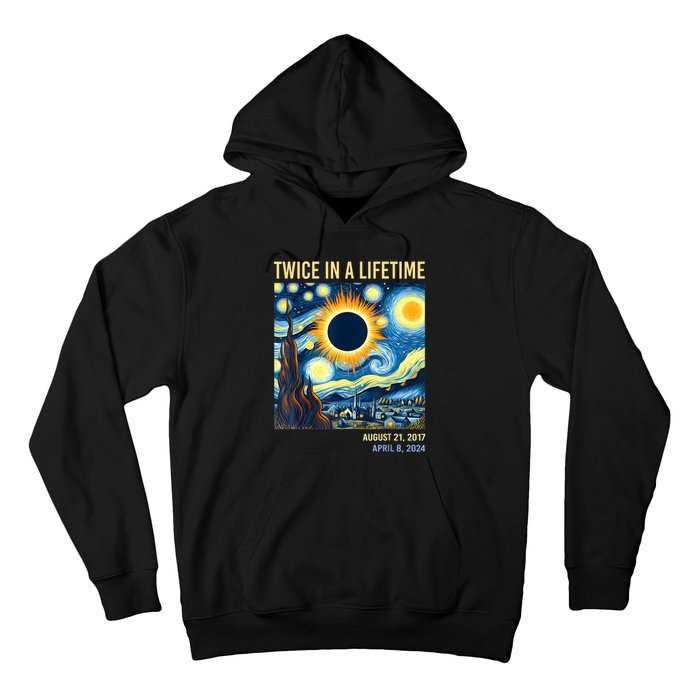 2024 Twice In A Lifetime Total Solar Eclipse Hoodie