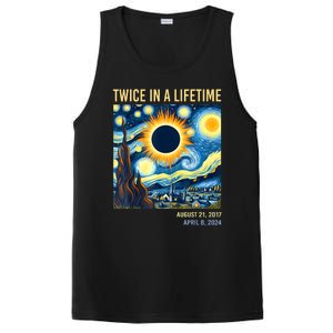 2024 Twice In A Lifetime Total Solar Eclipse PosiCharge Competitor Tank