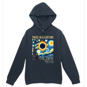 2024 Twice In A Lifetime Total Solar Eclipse Urban Pullover Hoodie