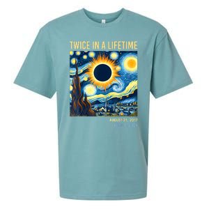 2024 Twice In A Lifetime Total Solar Eclipse Sueded Cloud Jersey T-Shirt