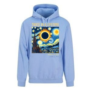 2024 Twice In A Lifetime Total Solar Eclipse Unisex Surf Hoodie