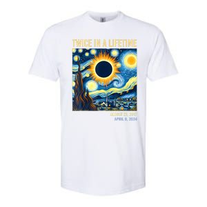 2024 Twice In A Lifetime Total Solar Eclipse Softstyle CVC T-Shirt