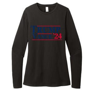 2024 Trump Jd Vance Vp Presidential Election Maga Usa Womens CVC Long Sleeve Shirt