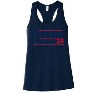 2024 Trump Jd Vance Vp Presidential Election Maga Usa Women's Racerback Tank