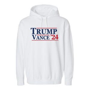 2024 Trump Jd Vance Vp Presidential Election Maga Usa Garment-Dyed Fleece Hoodie