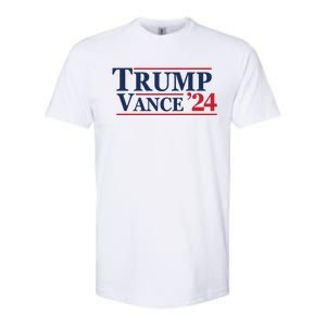 2024 Trump Jd Vance Vp Presidential Election Maga Usa Softstyle CVC T-Shirt