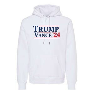 2024 Trump Jd Vance Vp Presidential Election Maga Usa Premium Hoodie