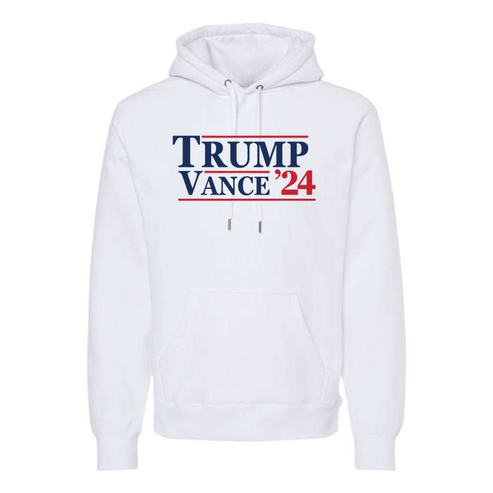 2024 Trump Jd Vance Vp Presidential Election Maga Usa Premium Hoodie