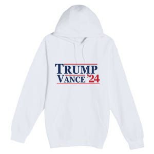 2024 Trump Jd Vance Vp Presidential Election Maga Usa Premium Pullover Hoodie