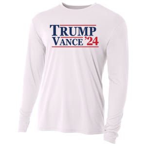 2024 Trump Jd Vance Vp Presidential Election Maga Usa Cooling Performance Long Sleeve Crew