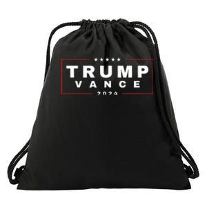 2024 Trump Jd Vance Vp Presidential Election Maga Usa Drawstring Bag