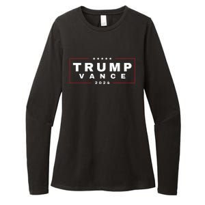 2024 Trump Jd Vance Vp Presidential Election Maga Usa Womens CVC Long Sleeve Shirt