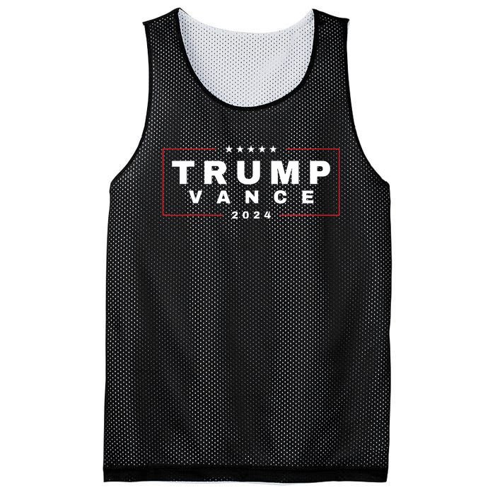 2024 Trump Jd Vance Vp Presidential Election Maga Usa Mesh Reversible Basketball Jersey Tank