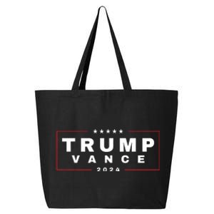 2024 Trump Jd Vance Vp Presidential Election Maga Usa 25L Jumbo Tote