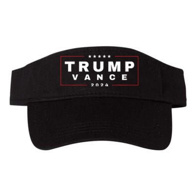 2024 Trump Jd Vance Vp Presidential Election Maga Usa Valucap Bio-Washed Visor