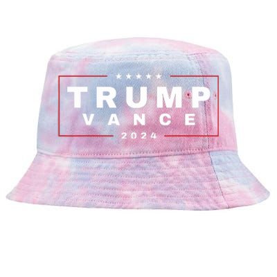 2024 Trump Jd Vance Vp Presidential Election Maga Usa Tie-Dyed Bucket Hat