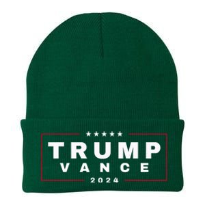 2024 Trump Jd Vance Vp Presidential Election Maga Usa Knit Cap Winter Beanie