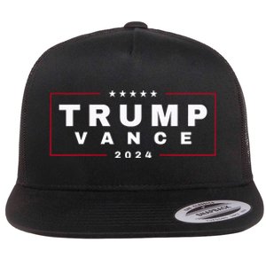 2024 Trump Jd Vance Vp Presidential Election Maga Usa Flat Bill Trucker Hat