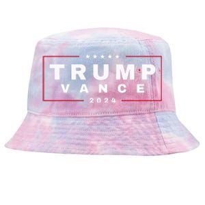 2024 Trump Jd Vance Vp Presidential Election Maga Usa Tie-Dyed Bucket Hat