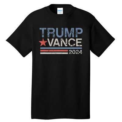 2024 Trump Jd Vance Vp Presidential Election Maga Usa Tall T-Shirt