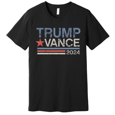 2024 Trump Jd Vance Vp Presidential Election Maga Usa Premium T-Shirt