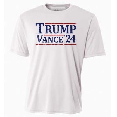 2024 Trump Jd Vance Vp Presidential Election Maga Usa Cooling Performance Crew T-Shirt