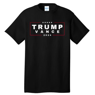 2024 Trump Jd Vance Vp Presidential Election Maga Usa Tall T-Shirt