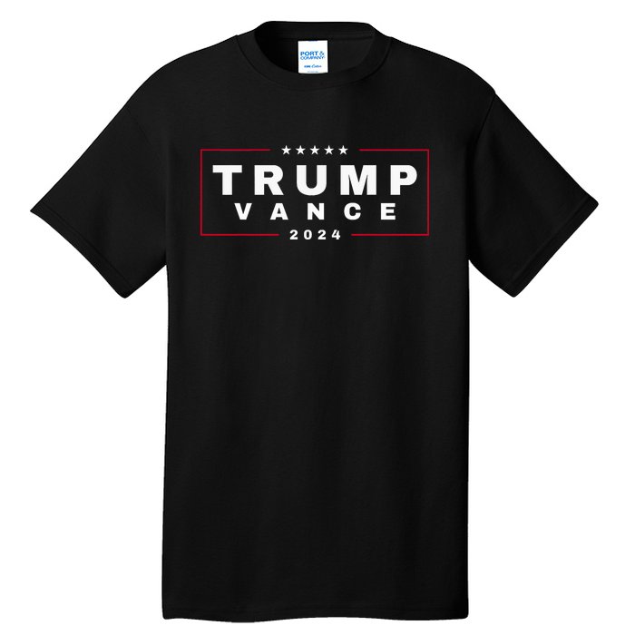 2024 Trump Jd Vance Vp Presidential Election Maga Usa Tall T-Shirt