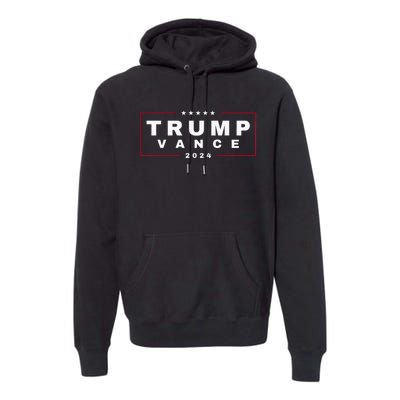 2024 Trump Jd Vance Vp Presidential Election Maga Usa Premium Hoodie