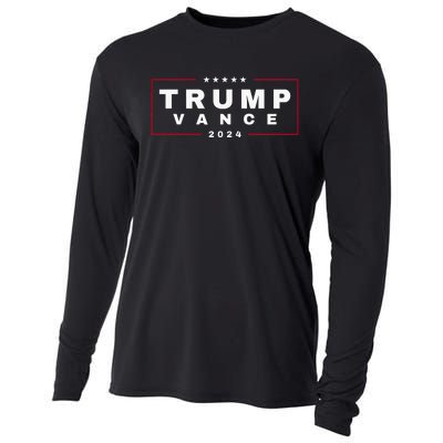 2024 Trump Jd Vance Vp Presidential Election Maga Usa Cooling Performance Long Sleeve Crew