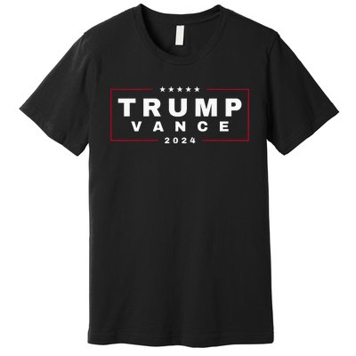 2024 Trump Jd Vance Vp Presidential Election Maga Usa Premium T-Shirt