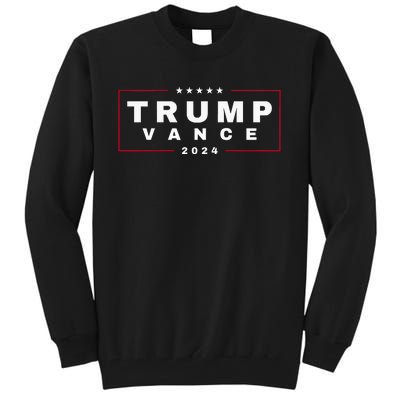 2024 Trump Jd Vance Vp Presidential Election Maga Usa Tall Sweatshirt