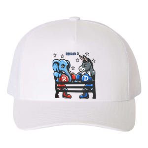 2024 Trump Kamala Harris Funny Election Yupoong Adult 5-Panel Trucker Hat