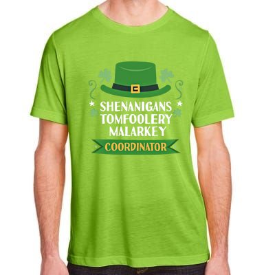 2024 Tomfoolery Malarkey Shenanigans Coordinator Funny Irish Cool Gift Adult ChromaSoft Performance T-Shirt