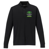 2024 Tomfoolery Malarkey Shenanigans Coordinator Funny Irish Cool Gift Performance Long Sleeve Polo