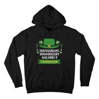 2024 Tomfoolery Malarkey Shenanigans Coordinator Funny Irish Cool Gift Hoodie