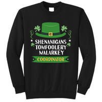 2024 Tomfoolery Malarkey Shenanigans Coordinator Funny Irish Cool Gift Sweatshirt