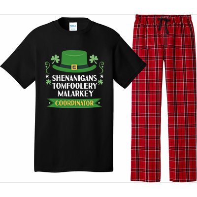 2024 Tomfoolery Malarkey Shenanigans Coordinator Funny Irish Cool Gift Pajama Set