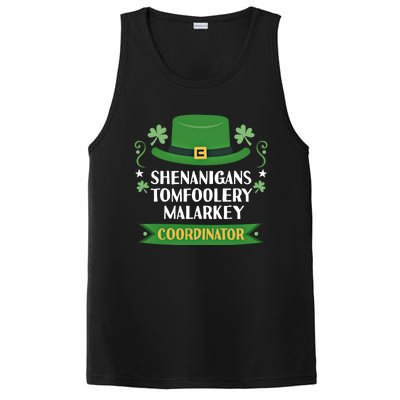 2024 Tomfoolery Malarkey Shenanigans Coordinator Funny Irish Cool Gift PosiCharge Competitor Tank