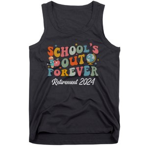 2024 Teacher Retirement SchoolS Out Forever Tank Top