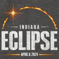 2024 Total Solar Eclipse Indiana Total Eclipse 2024 Vector Backpack