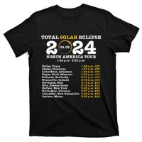 2024 Total Solar Eclipse April 8 Path Of The Eclipse T-Shirt