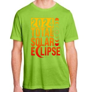 2024 Total Solar Eclipse April 8 Adult ChromaSoft Performance T-Shirt