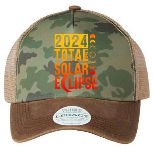 2024 Total Solar Eclipse April 8 Legacy Tie Dye Trucker Hat