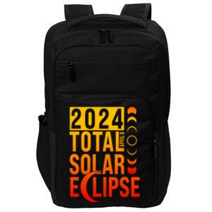 2024 Total Solar Eclipse April 8 Impact Tech Backpack