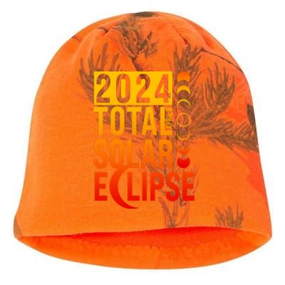 2024 Total Solar Eclipse April 8 Kati - Camo Knit Beanie