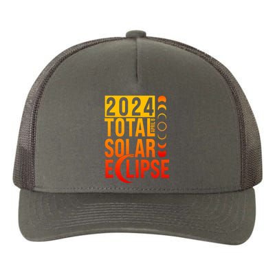 2024 Total Solar Eclipse April 8 Yupoong Adult 5-Panel Trucker Hat