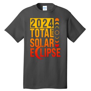 2024 Total Solar Eclipse April 8 Tall T-Shirt